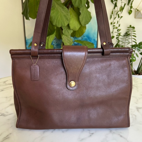 Coach | Bags | Copy Coach Vintage Barclay Tote 996 Mahogany
